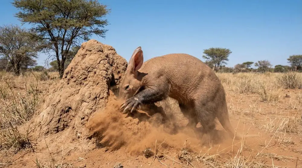 How to Photograph the Aardvark on Safari