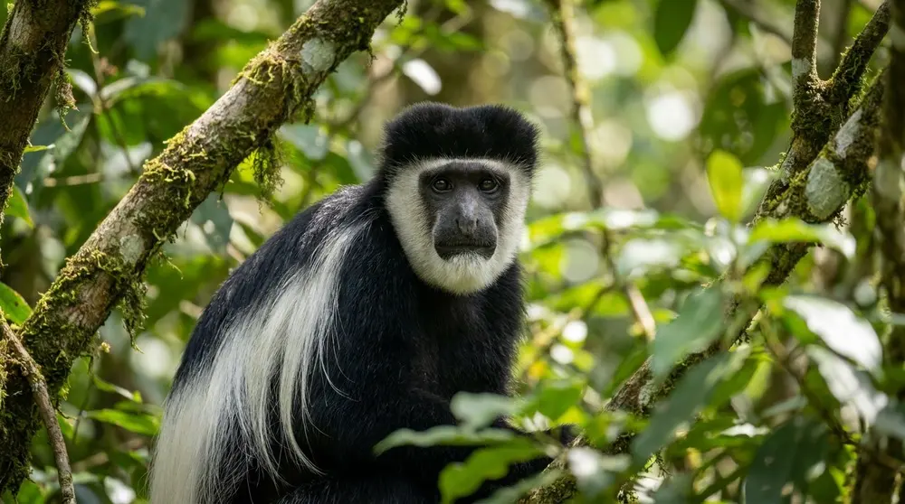 How to Photograph the Black-and-White Colobus on Safari