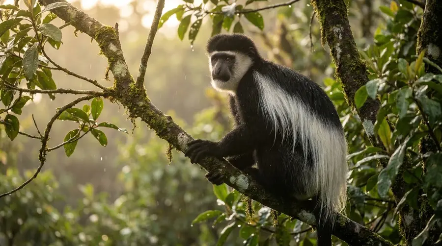 Black-and-White Colobus
