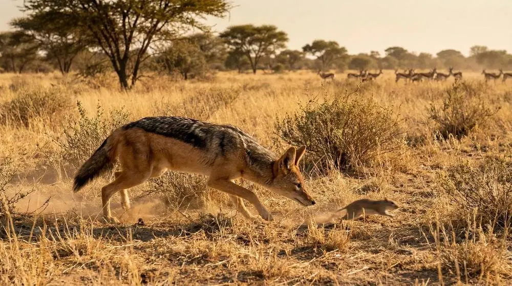 How to Photograph the Black-backed Jackal on Safari