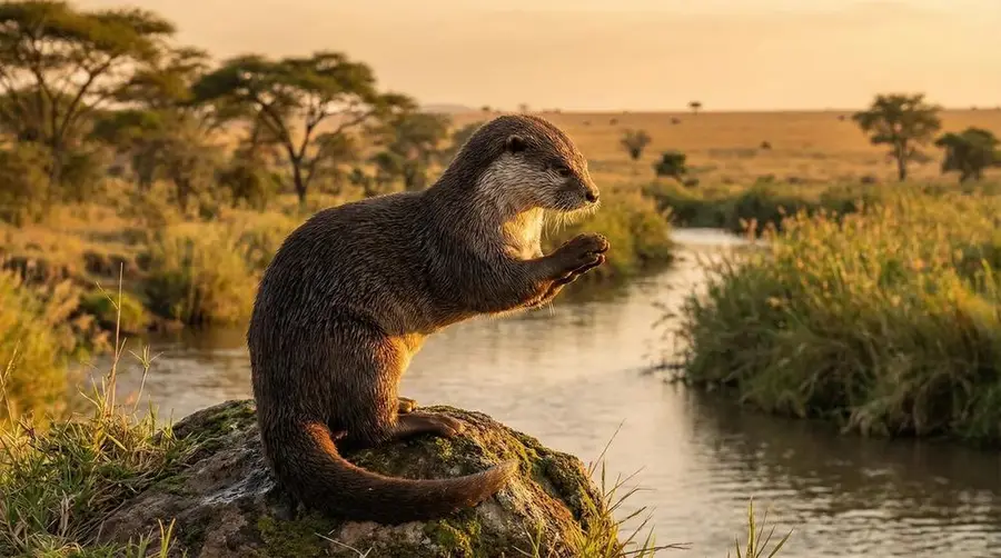Cape Clawless Otter