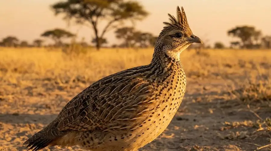 Crested Francolin