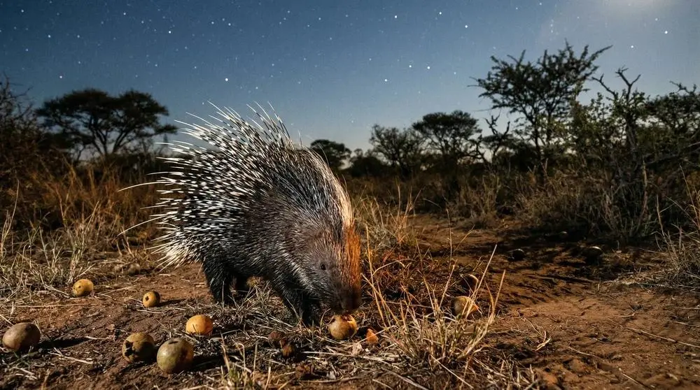 How to Photograph the Crested Porcupine on Safari