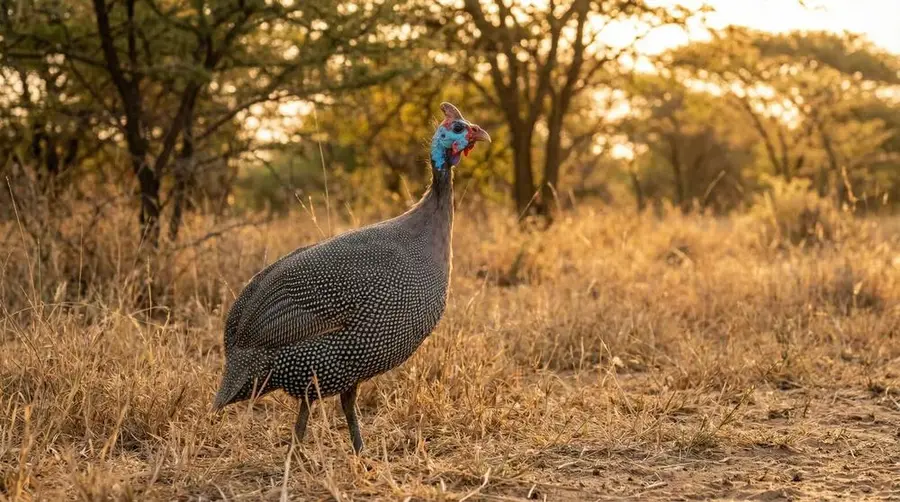 Helmeted Guineafowl