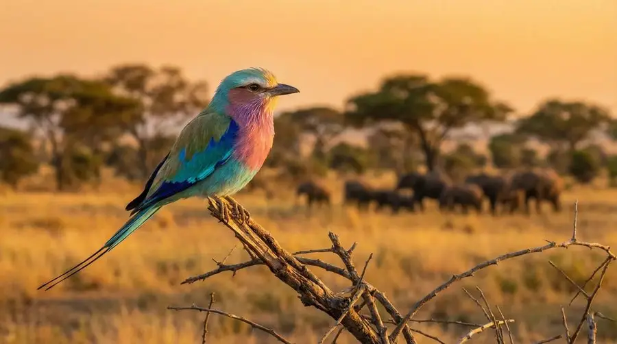 Lilac-breasted Roller