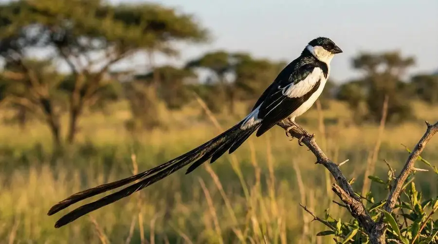 Long-tailed Paradise Whydah