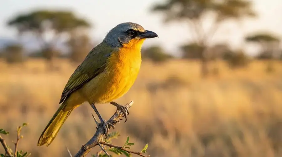 Orange-breasted Bush-shrike