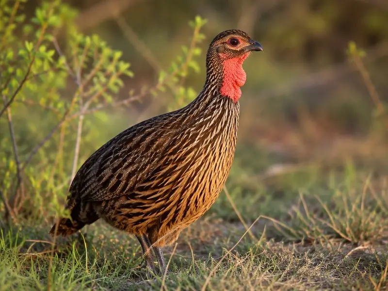 Red-throated Francolin