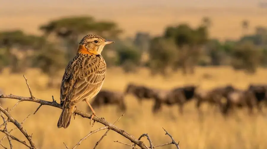 Rufous-naped Lark