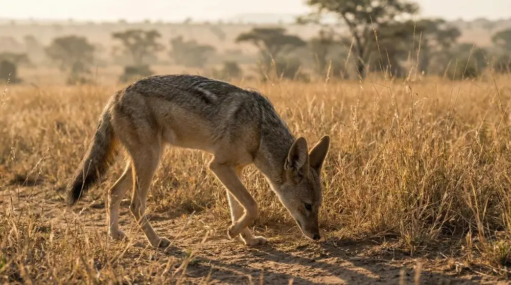 How to Photograph the Side-striped Jackal on Safari