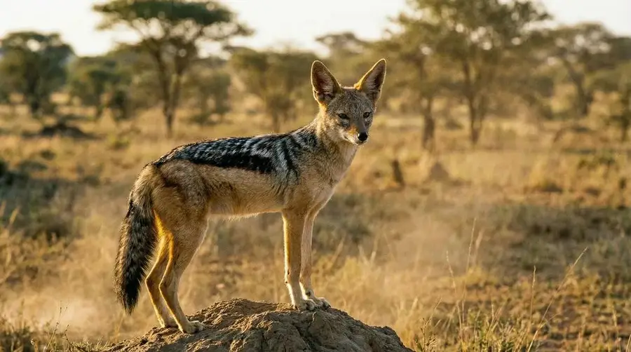 Side-striped Jackal