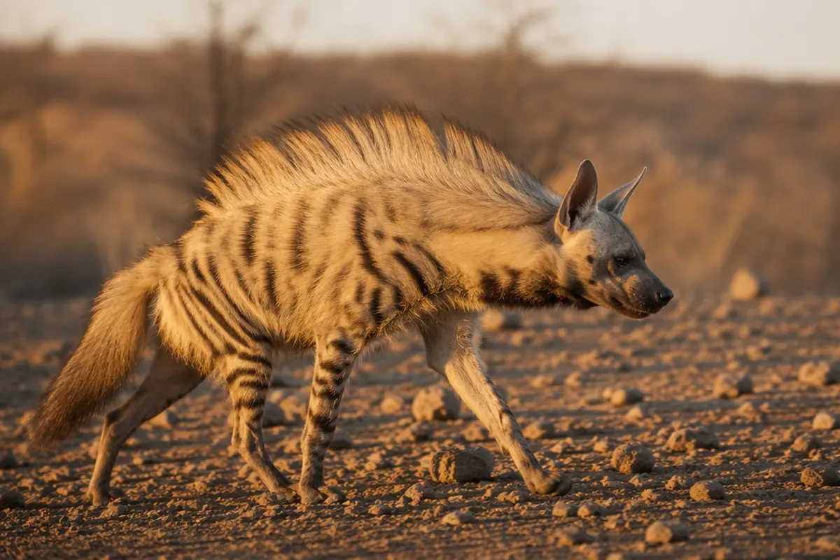 How to Photograph the Striped Hyena on Safari