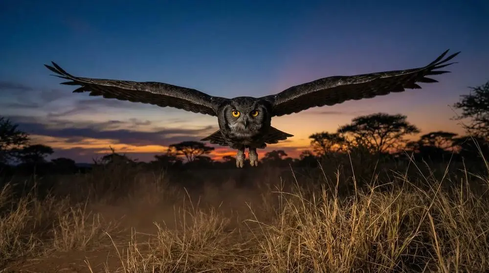 Verreaux's Eagle Owl