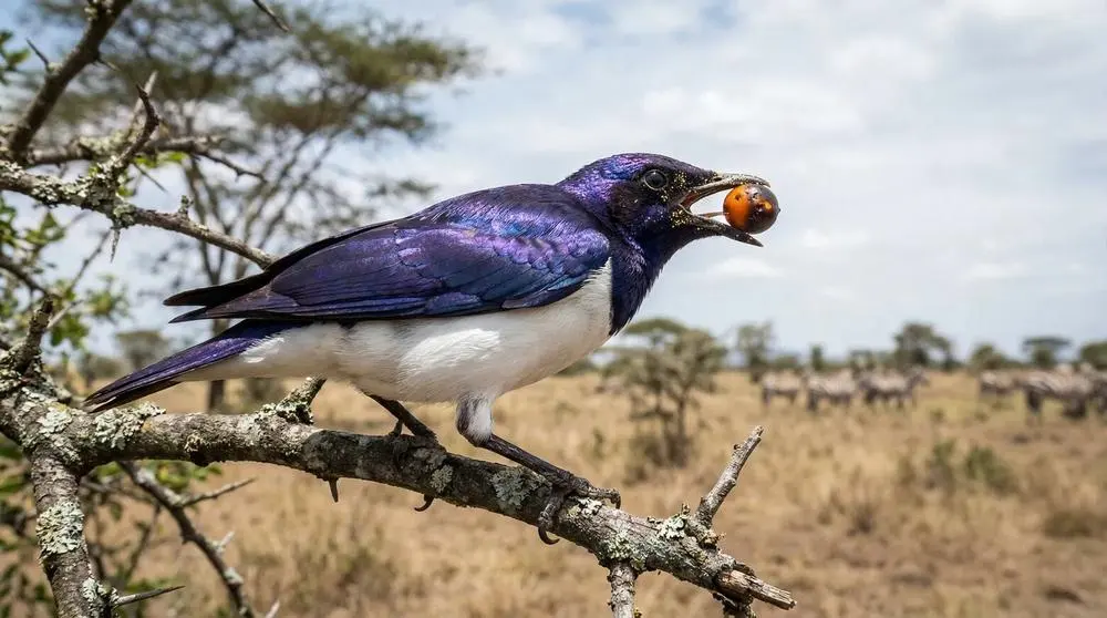 Violet-backed Starling