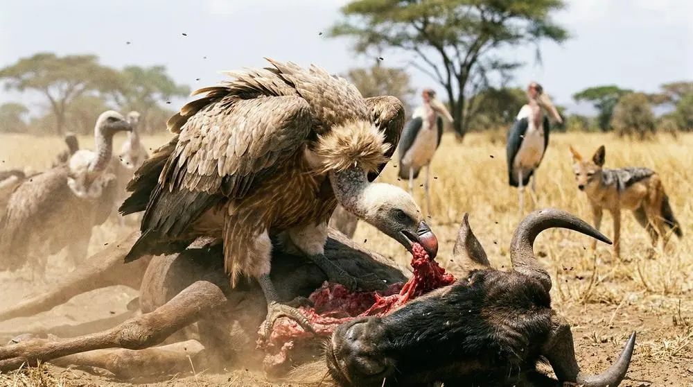 White-backed Vulture