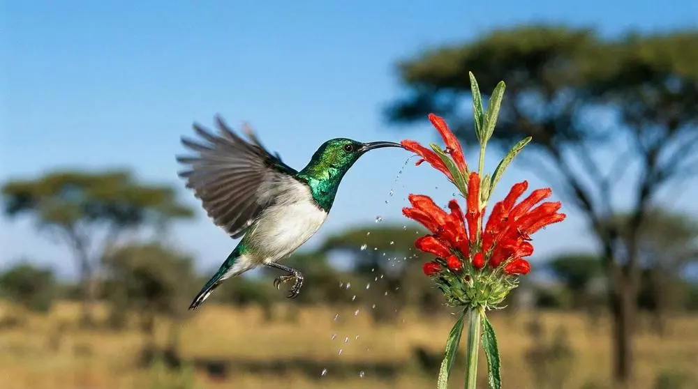 White-bellied Sunbird