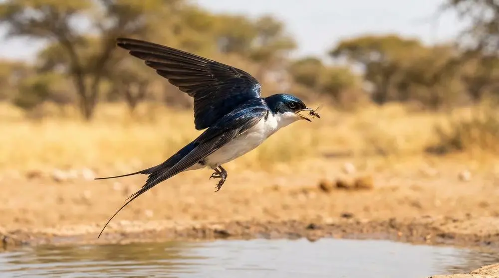 Wire-tailed Swallow