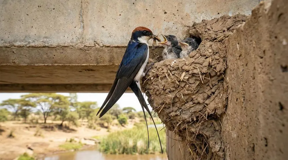 Wire-tailed Swallow