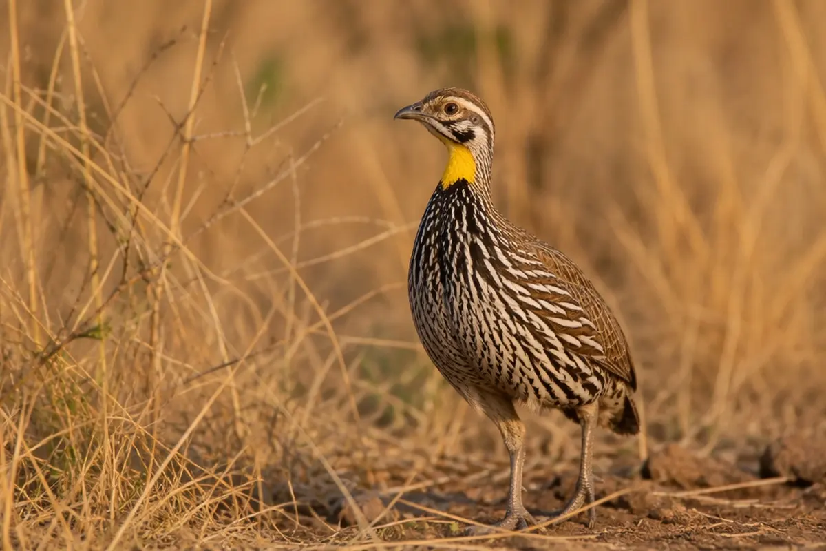 Yellow-throated Francolin